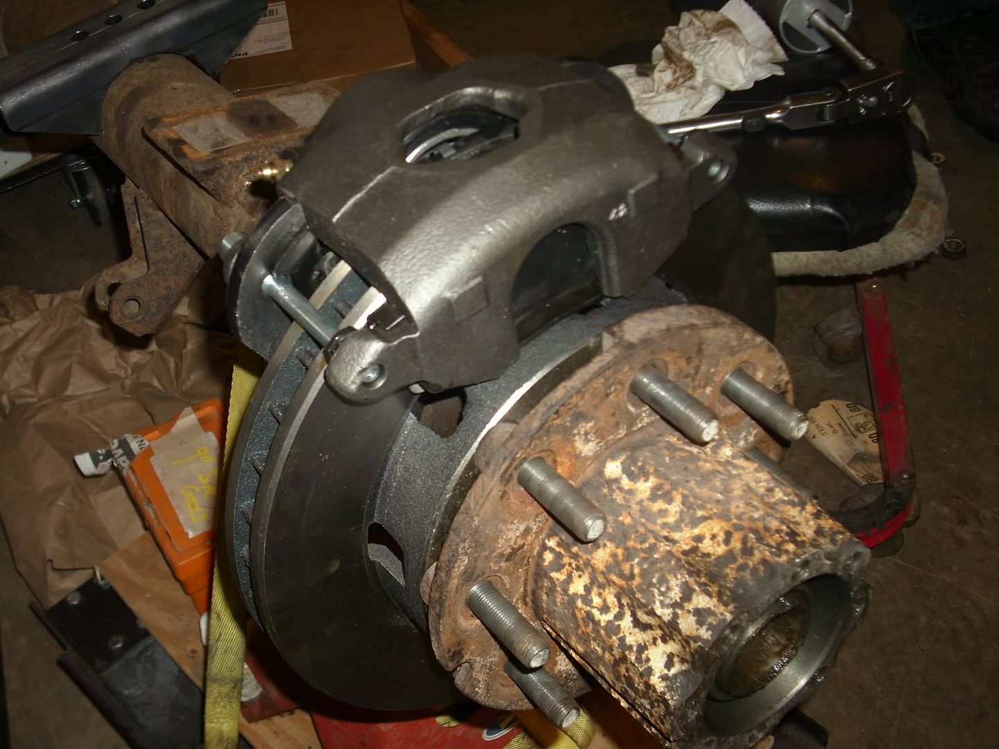 Dana 70 disk brake conversion? Pirate 4x4